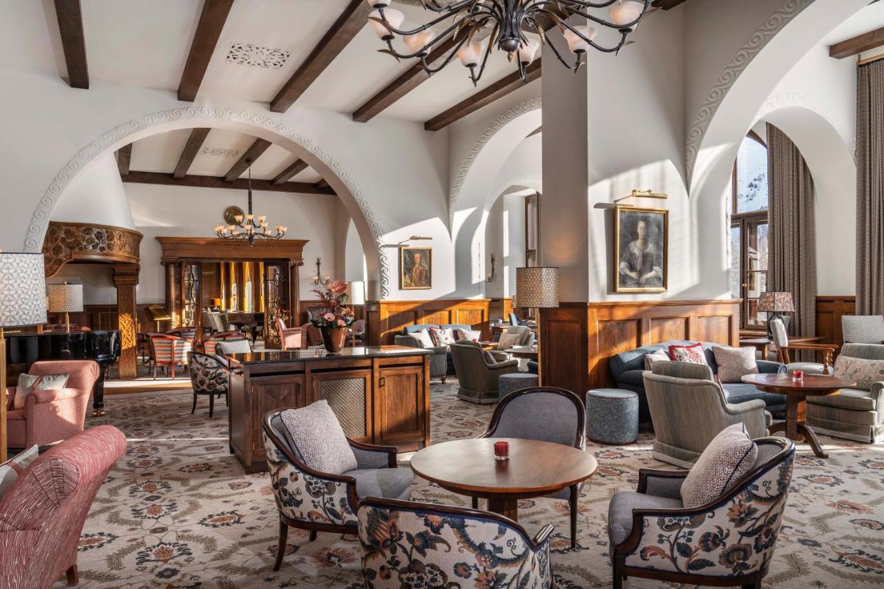 Suvretta House Otel Saint-Moritz Dış mekan fotoğraf